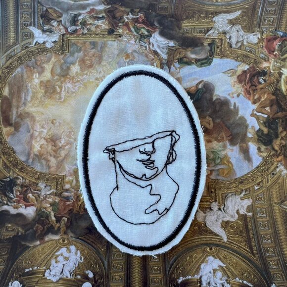 Art History Inspired Twill Patches (iron on & sew on) - Picture 2 of 4